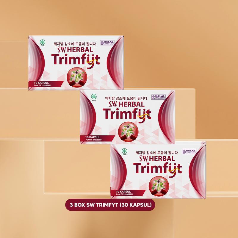 [ 3 box ] Sarwendah SW Herbal Trimfyt BPOM 0