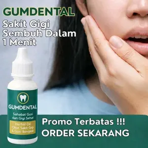 GUMORA Herbal Oil Meredakan Sakit Gigi & Gusi Bengkak Solusi Cepat Atasi Sakit Gigi Memutihkan Mulut