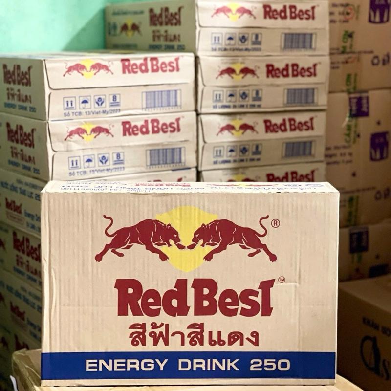   REDBEST THÙNG 24 LON NƯỚC TĂNG LỰC REDBEST VỊ NGỌT NHẸ THƠM SX TẠI VIỆT NAM  REDBEST Không Phải REDBULL XIN ĐỌC KỸ DÙM SHOP Ạ  