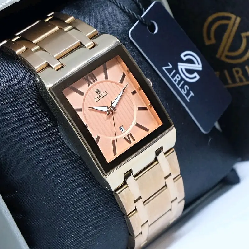 ZIRIST Z19 ORIGINAL JAM TANGAN PETAK PRIA WANITA UNISEX CLASSIC SIMPLE STAINLESS STEEL ORIGINAL GARANSI RESMI 1 TAHUN MESIN DAN BATRAI 7