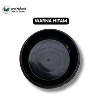 Gambar Workplant - Tatakan Pot GBL Tatakan / Alas Pot Bunga Tanaman Hias Isi 12pcs - Diameter 9,5cm, Hitam dari workplant official Kota Surabaya 5 Tokopedia