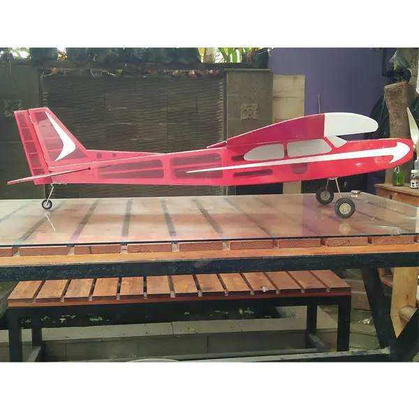 Junior Flyer Electric Engine 25 Trainer Plane RC aeromodelling balsa