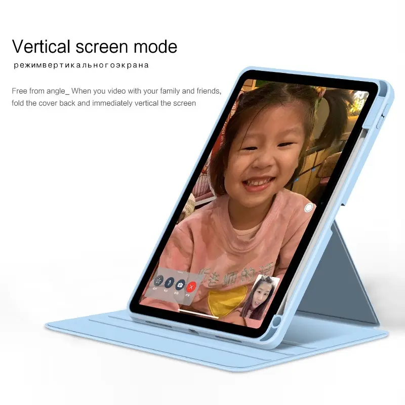 Casing Xiaomi Mi Pad 6 MiPad 6 Pro 11 Inch 2023 Case 360 Rotating Acrylic Crystal With Slot Pen Holder 3