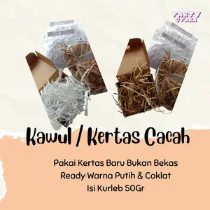 KERTAS CACAH KAWUL UNTUK ISIAN BOX ATAU HAMPERS HADIAH