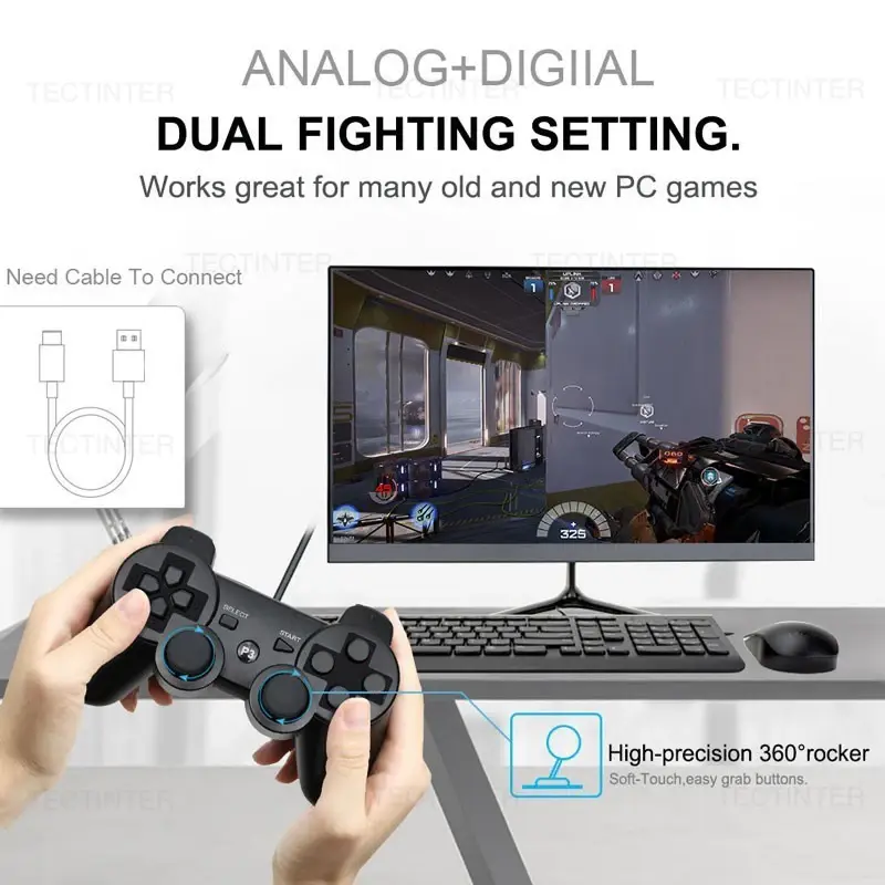 For SONY PS3/PC Controller Support Bluetooth Wireless Gamepad for Play Station 3 Joystick Console Controle For SONY PS3/PC Controller Support Bluetooth Wireless Gamepad for Play Station 3 Joystick Console Controle