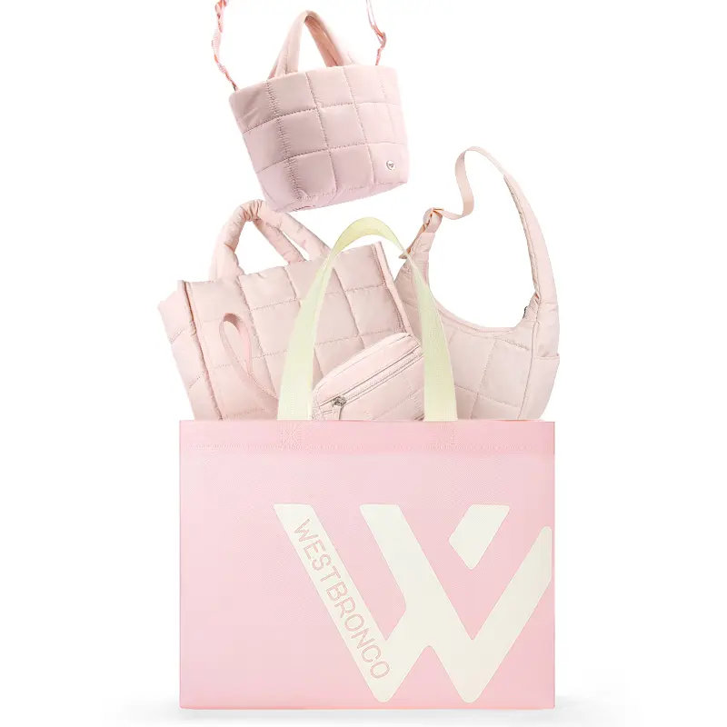 WESTBRONCO Tote Bag Gift,High quality woven bag