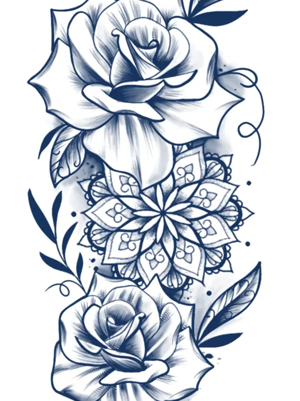 Tato Semi Permanent Fruit Ink 21x12cm Bertahan 14 Hari - Fruit ink - Temporary, Tatto Temporary  Waterproof semipermanen Wajah Henna 7