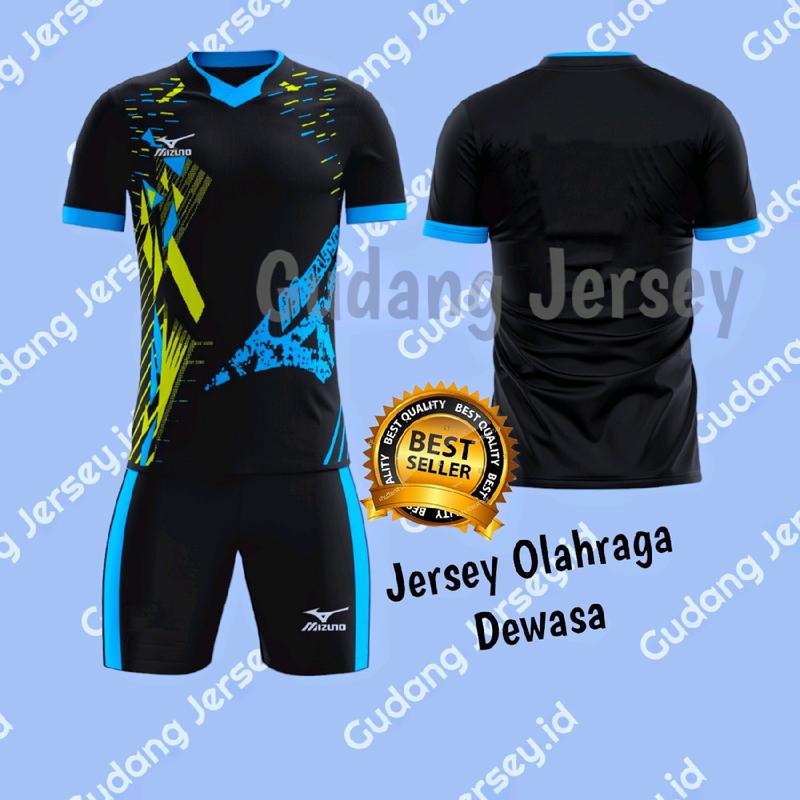 Baju futsal Kaos Olahraga Setelan Jersey dewasa Sport Pakaian Pria Wanita 4