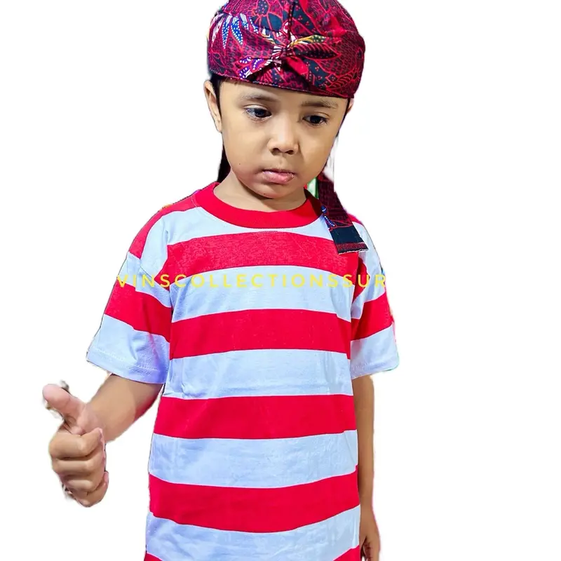 LOREK MADURA ANAK ANAK / ATASAN LOREK MERAHPUTIH KHAS MADURA / LOREK MADURA SIZE ANAK ANAK Kaos Baju Fashion 2