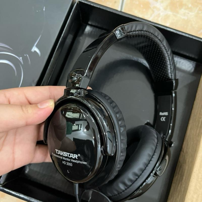  Tai nghe kiểm âm TAKSTAR HD-2000 Tai nghe over ear  Tai nghe chụp tai Gaming Tai nghe thu âm tai nghe livestream  BH 6 tháng  