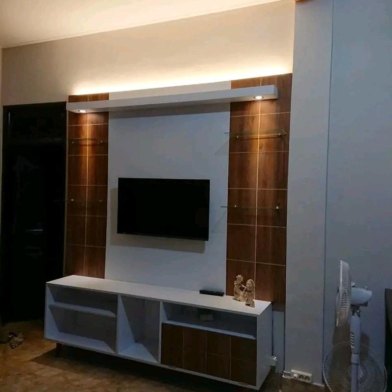 backdrop tv custom bebas pilih model & warna 7