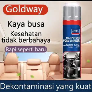 Glodway Foam Cleaner pembersih interior mobil dan permukaan | Foam multifungsi | Pembersih jok | motor | mobil | tas dan sepatu 650 ML Original Car