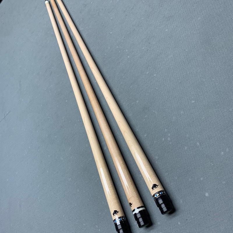 Ngọn mộc carbon bida Rhino ren Radial ren uniloc cao cấp Gậy bida Ngọn lỗ 12,8mm