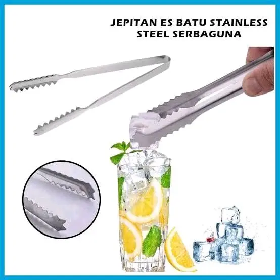 SL - [1 Pcs] Penjepit Multifungsi Penjepit Mini 15cm Jepitan Esbatu Serbaguna Pengangkat Gorengan Jepitan Makanan Serbaguna