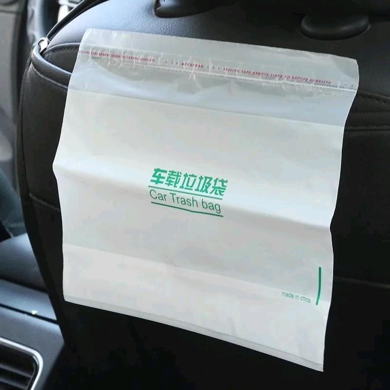 Kantong Sampah Mobil Tempel Praktis/Car Trash Bag (20Pcs) 3
