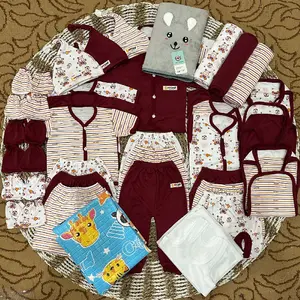 Marun putripanji baby and kids paket perlengkapan bayi baru lahir seri marun(ODOY)paket 24pcs 39pcs 42pcs 50pcs Sarung Parsel