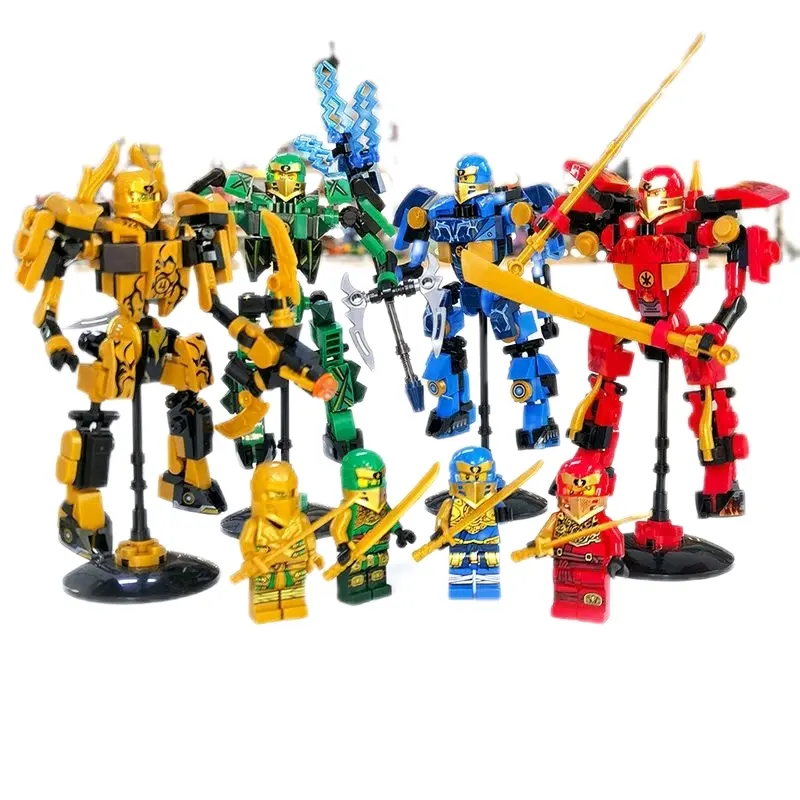 TERMURAH TOYS mainan anak robot balok susun mainan karakter ironman sesuai gambar