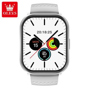 OLEVS Smart Watch For Men & Women Original Branded Waterproof 2.01 inches UZL8206 with International Warranty 3 Year Device Wearable Smartphone