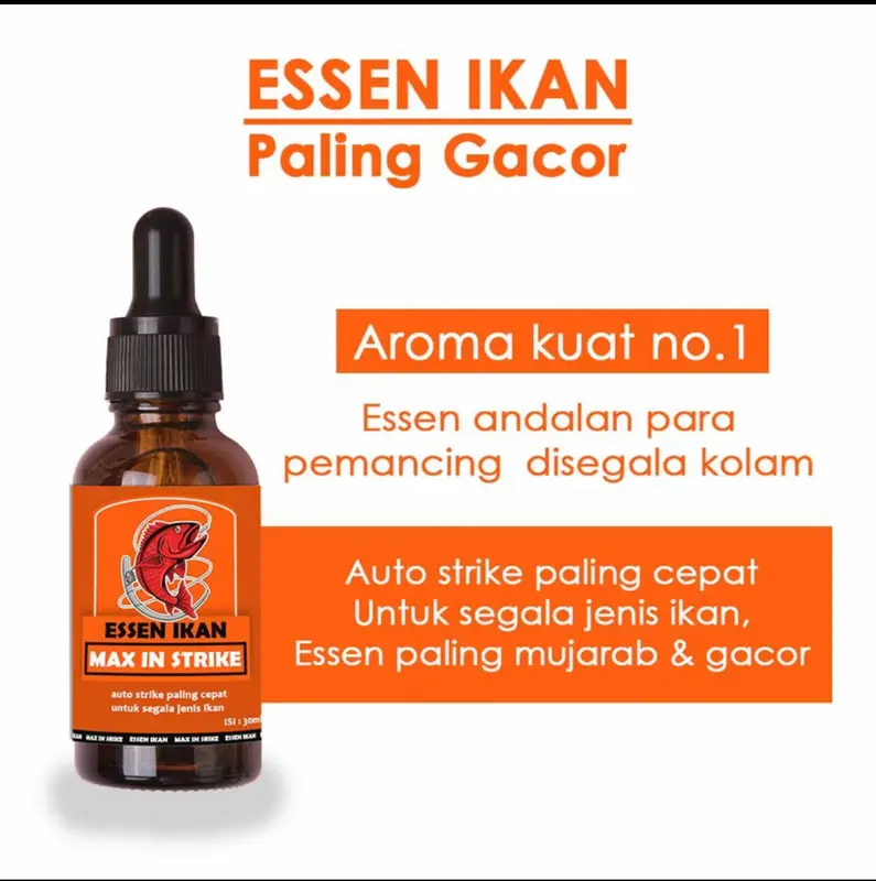 [PROMO] Essen Ikan Super - Secret Strike Essence Pancing Aroma Gurih Untuk Semua Jenis Ikan 0