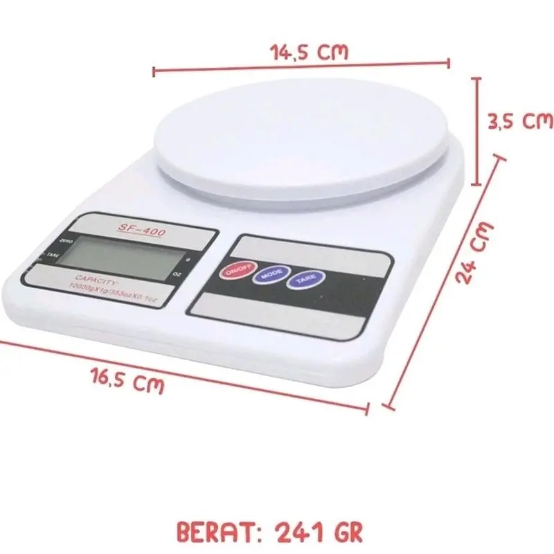 Electric Kitchen Scale TIMBANGAN DAPUR DIGITAL  /Timbangan Kue Digital Electronic 5 kg B05 /Timbangan Digital II Kitchenware 1