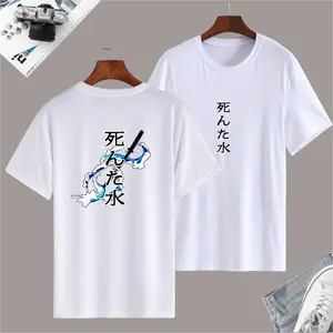 kaos sablon sablon depan belakang samurai bisa cod Unisex