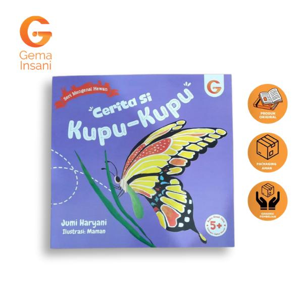 Gambar Buku Anak - Cerita Si Kupu-Kupu Gema Insani dari Gema Insani Kota Depok Tokopedia