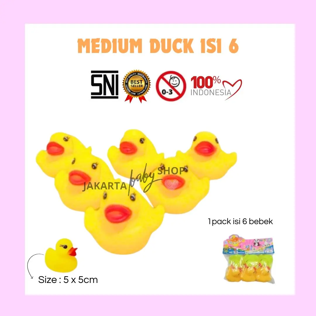 MEDIUM DUCK / MAINAN ANAK BEBEK LUCU / 700404