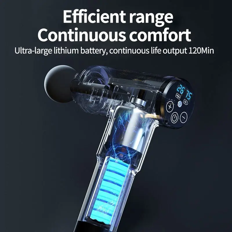 Alat Pijat elektrik Deep Mini Portable Massager 4 IN 1 Electric Alat Pijat 4