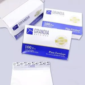 1 box Amplop Grandia Putih Polos Perekat Murah Grosir