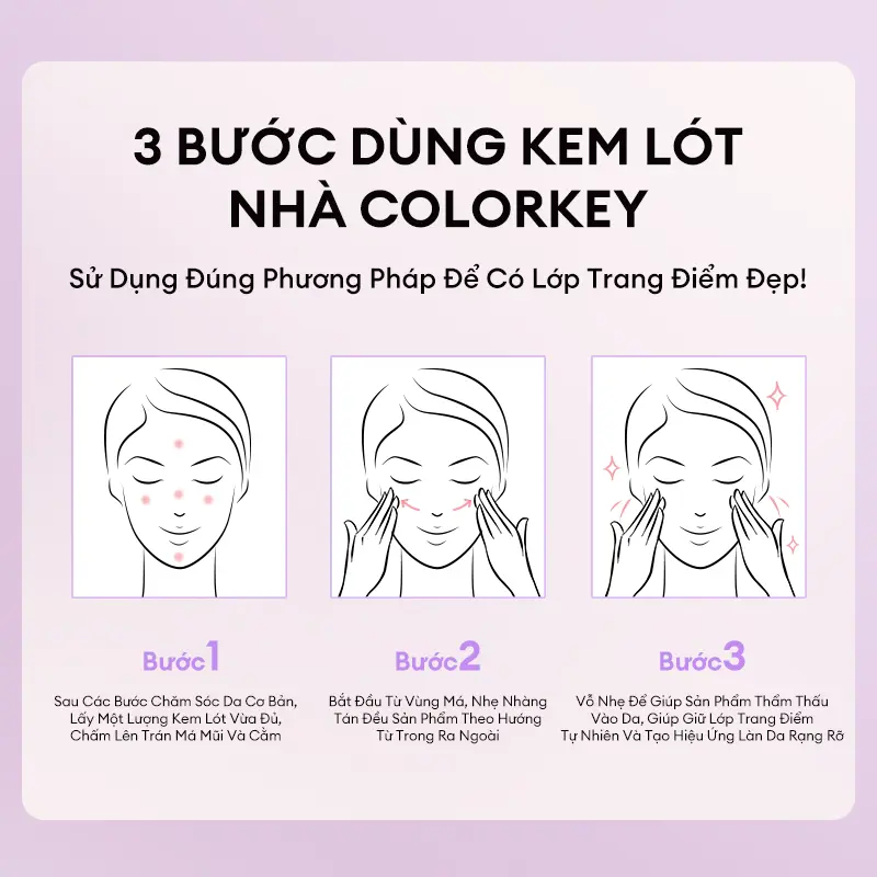 Kem Lót COLORKEY Giúp Hỗ Trợ Điều Chỉnh Màu Da & Nâng Tông Da Mỏng Nhẹ Không Gây Bí Da 30g | BigBuy360 - bigbuy360.vn Kem Lót COLORKEY Giúp Hỗ Trợ Điều Chỉnh Màu Da & Nâng Tông Da Mỏng Nhẹ Không Gây Bí Da 30g | BigBuy360 - bigbuy360.vn