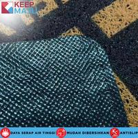 Gambar KEEP MAJU Keset Karpet Mie Bihun / Keset Pintu Masuk Anti Selip / Keset Lantai PVC 40X60CM - MOTIF-A dari Keepmaju karpet official Kota Tangerang 5 Tokopedia