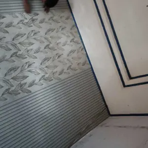 Paus Biru Wallpaper Dinding Motif Vinyl Marble Foam Roll Sticker Kamar Dekorasi PET 120 x 280 cm A52 2.8 METER LEBAR 120 CM Anti Air & Tahan Gores