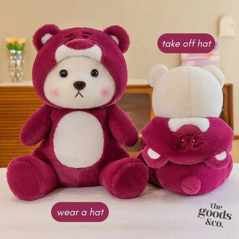 𝐆𝐨𝐨𝐝𝐬𝐂𝐨 Boneka Lucu Teddy Tales Bear Cosplay Manyo Mainan Boneka Beruang Boneka Rabbit 5