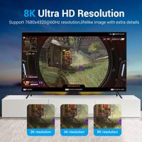 Gambar VENTION KABEL DISPLAY - DisplayPort 1.4 Male to Male 4K 8K HDR - HCD - 1.5M dari Techno Computer Bali Kota Denpasar 4 Tokopedia