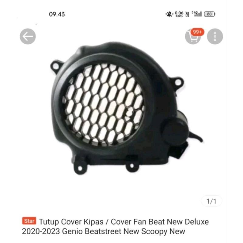 Tutup cover kipas set Spiner Spinner Putar Motif bintang full Vespa Beat Fi Street Scoopy Mio Vario Mio M3 Mio Soul GT Motor Motorcycle 2