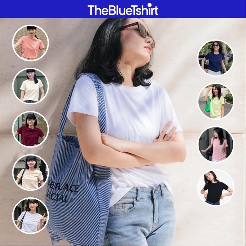 TheBlueTshirt - Áo Thun Tay Ngắn Nữ Trơn - Hero T