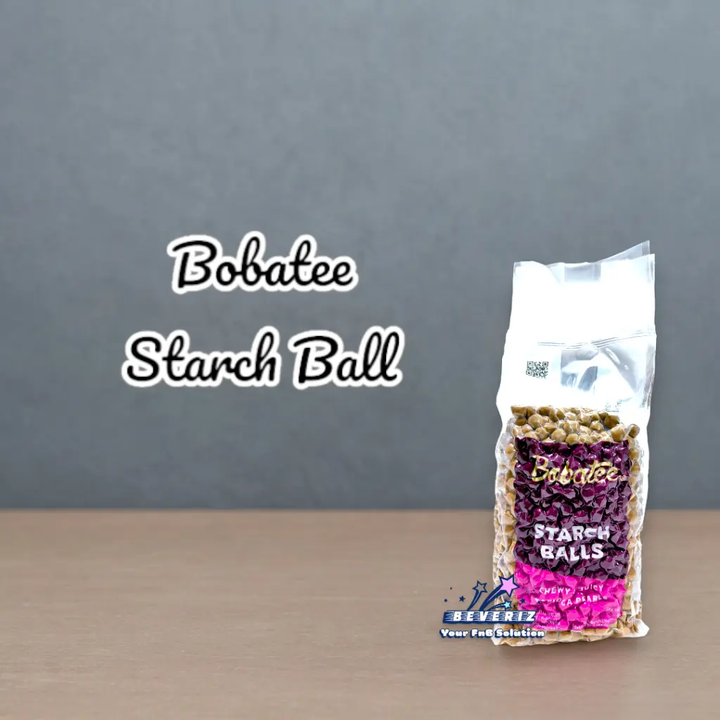 Bobatee Tapioca Pearl | Topping Boba Bubble Drink | Toping Minuman Kekinian 1 Kg