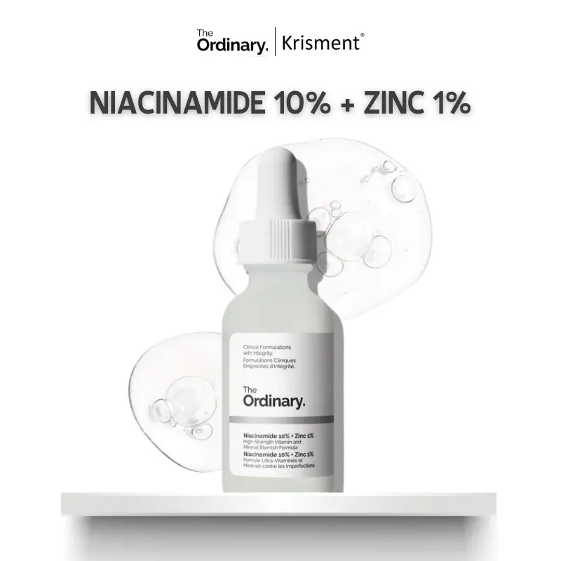[Live] The Ordinary Niacinamide 10% + Zinc 1% Serum 30Ml