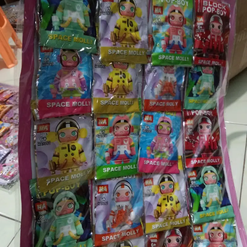 isi 20 pcs mainan anak block boy rakit 3