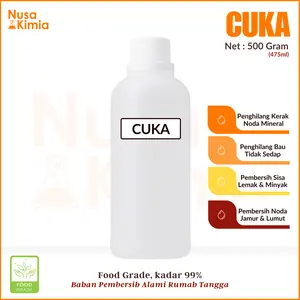 Cuka 500 Gram - Food Grade - Cuka Pembersih Alami