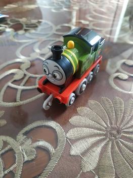 Product Review of Thomas and Friends Push Along Metal and Plastic Engine Trackmaster from Fisher Price Original / Mainan Anak Diecast Kereta Api Tomas from D**r 0
