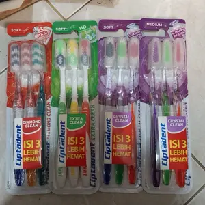 Ciptadent Sikat Gigi Perpack isi 3 Pcs Random