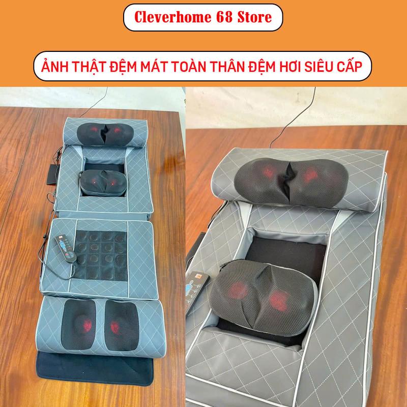 (BẢO HÀNH 7 NĂM) Đệm massage toàn thân Z120 cao cấp có bi xoay lưng, Nệm,Thảm, Ghế massage hỗ trợ giảm đau mỏi cổ vai gáy, Máy mát xa lưng chân đa năng -Qùa tặng sức khỏe cho người thân 8