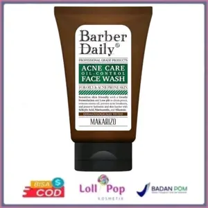 Barber daily acne care oil-control face wash 100ml