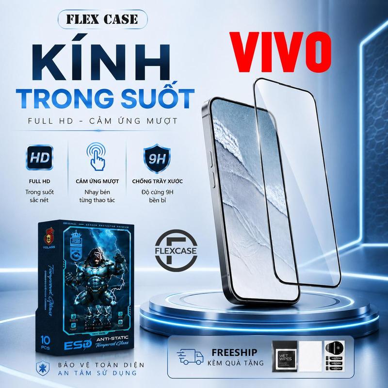 Kính cường lực cho vivo iqoo z9 Z10 Z11 neo 9 10 11 turbo 15T 15 3 5 6 7 8 9 10…