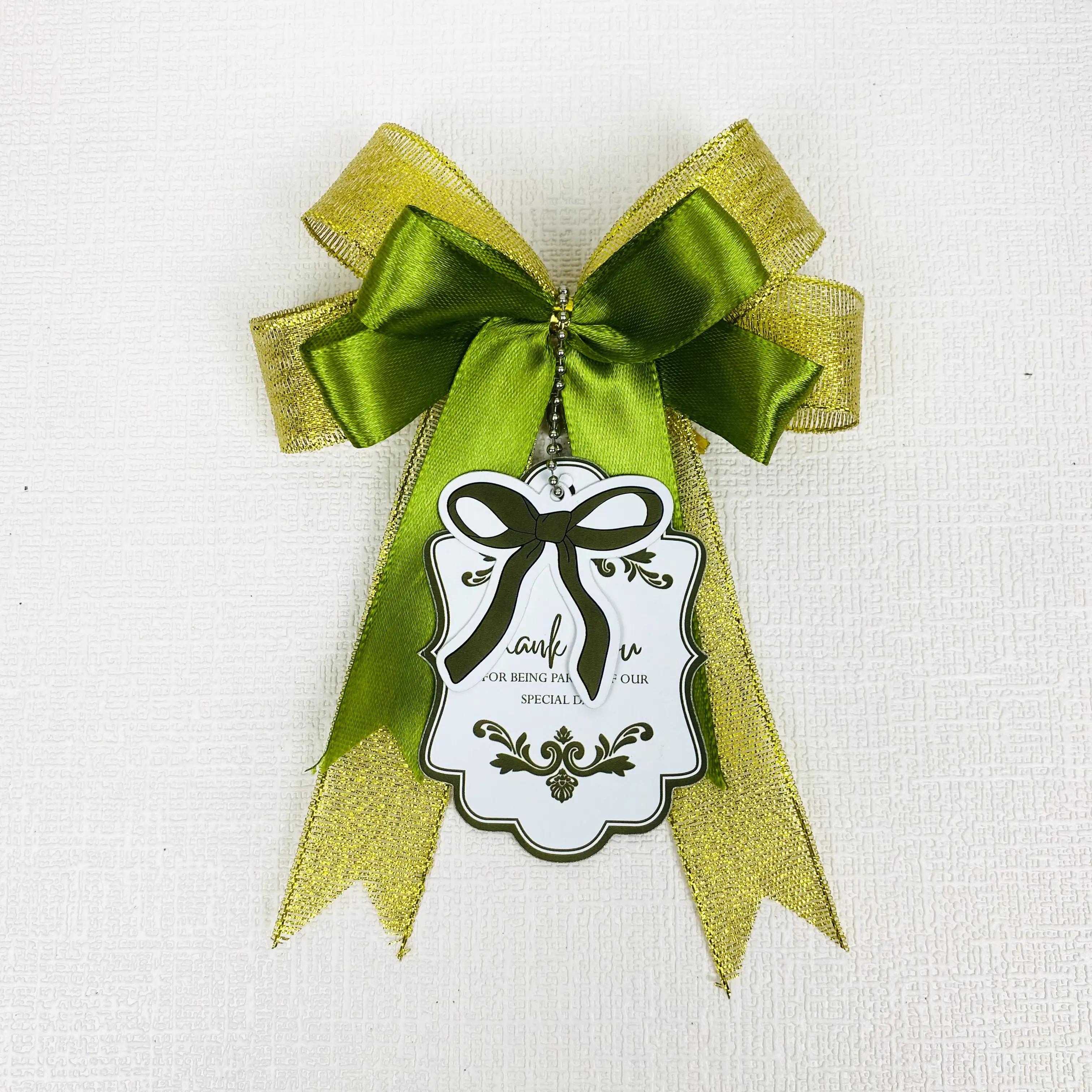 Hangtag + Pita Hijau Gold 