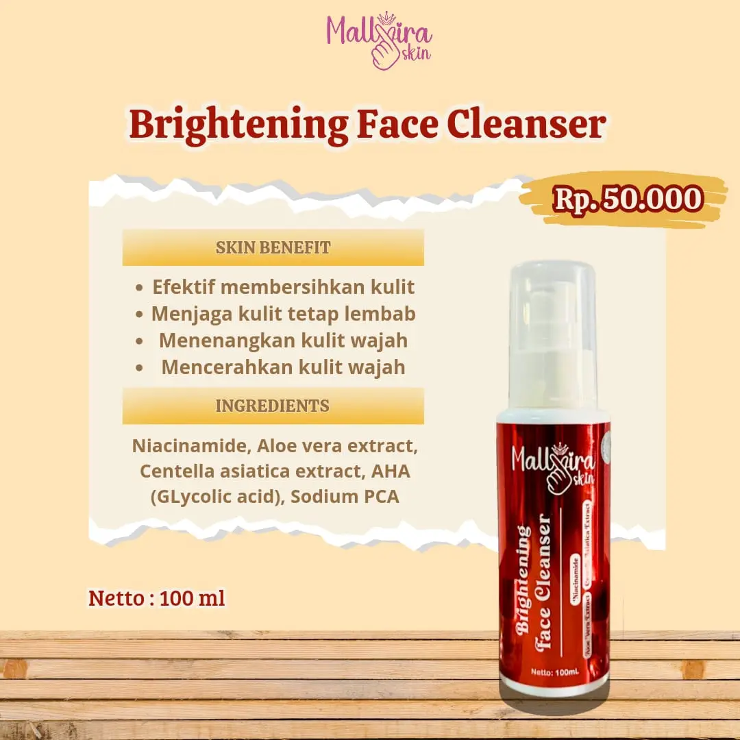 (COD)ECER SKINCARE MALLVIRASKIN/(Day-Night-Serum-Facial wash)