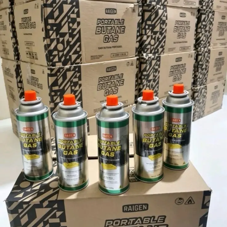 Alat masak RAIGEN/TOP BUTANE Gas ORI BARU extra isi 250gr