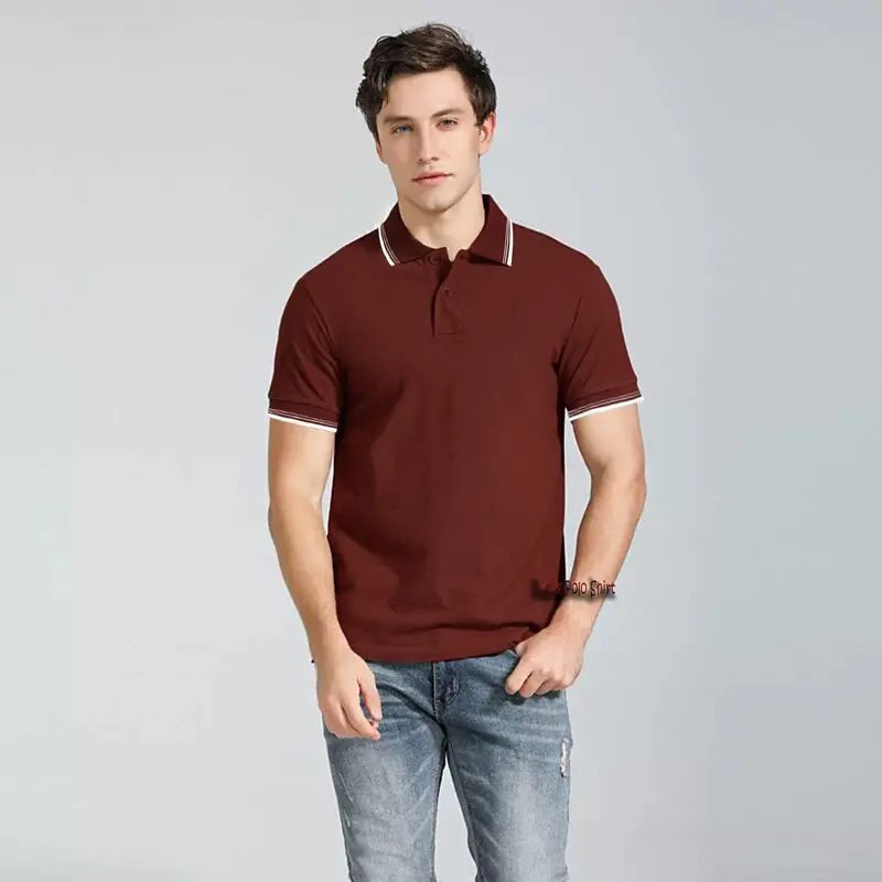 KPS | Kaos Polo Shirt Kerah LIST | Atasan Lengan Pendek | Kaus Seragaman 0