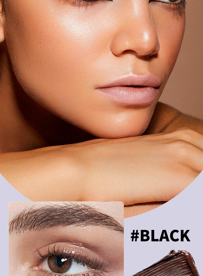 Product Introduction of O‘CHEAL 4D Silk Fiber Black Mascara Waterproof Volumizing Curling Mascara Lengthening Mascara Long Lasting Makeup Fuller Lashes 12